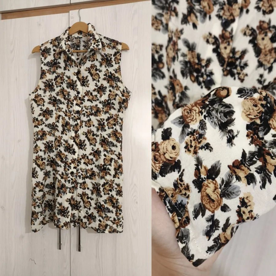 پیراهن کوتاه نخی کد 75