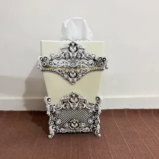 حا دستمال و‌ سطل اشغال