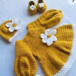 ست کامل لباس دخترانه