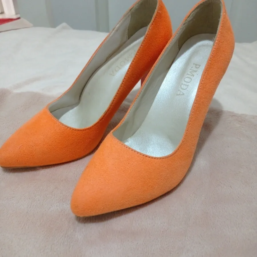 کفش پاشنه بلند جیر