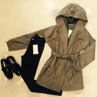 بارانی کلاه دار آستردار