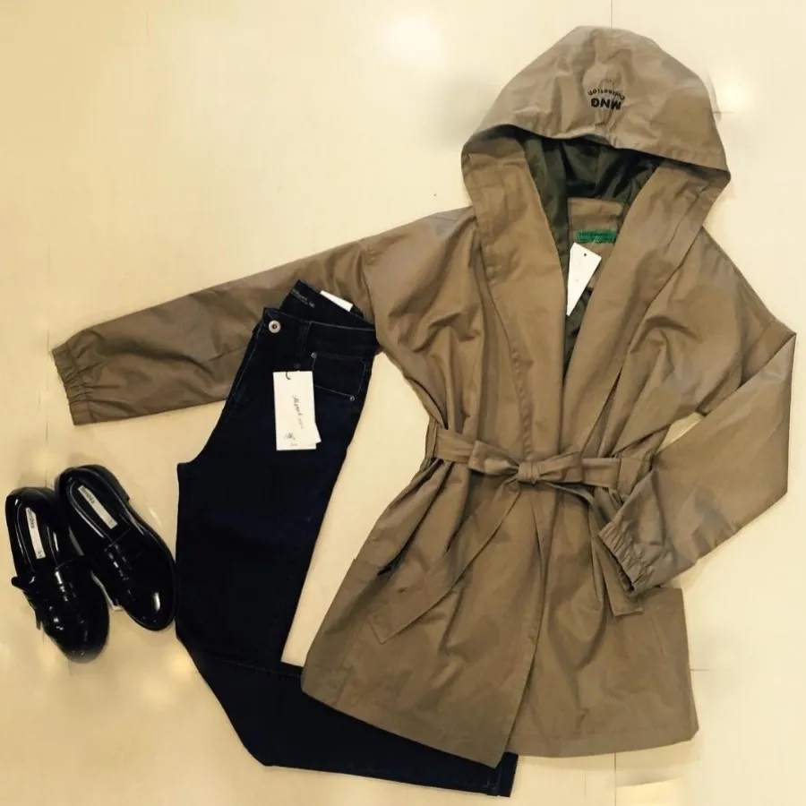 بارانی کلاه دار آستردار