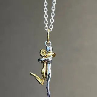 گردنبند فانتزی متحرک آغوش