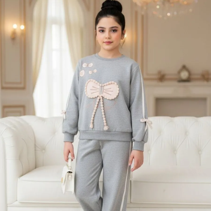 ست بلوز شلوار پاپیون دار