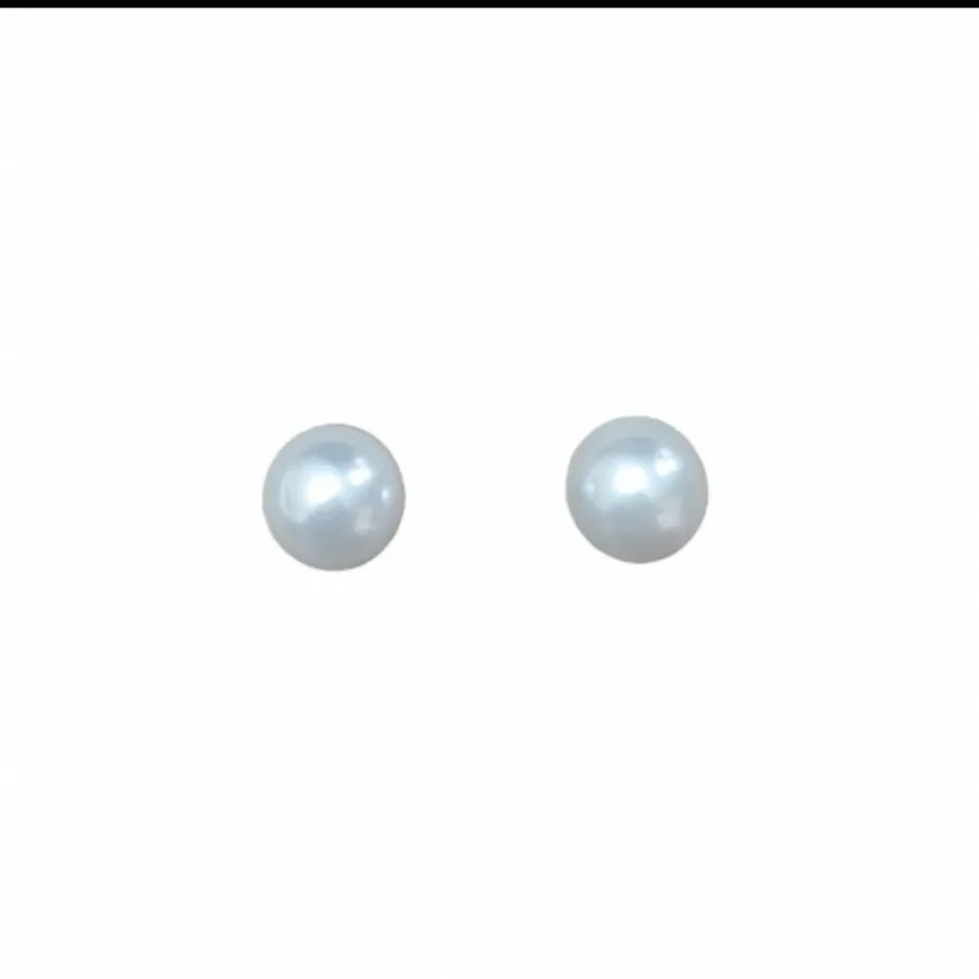 گوشواره نقره تک مروارید