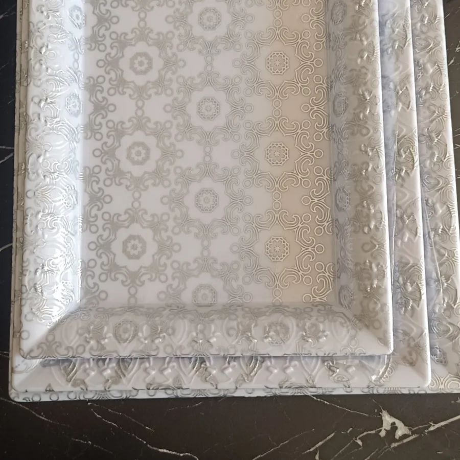 سینی نقره کوبی ملامین نو