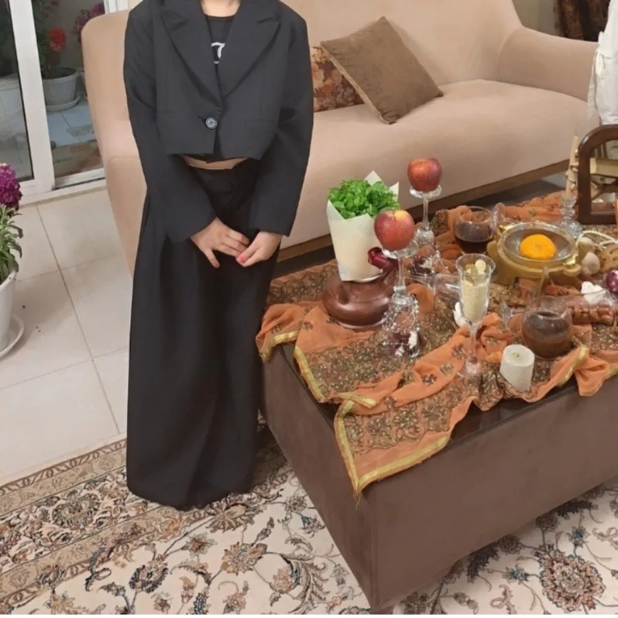 کت کراپ و شلوار بگ