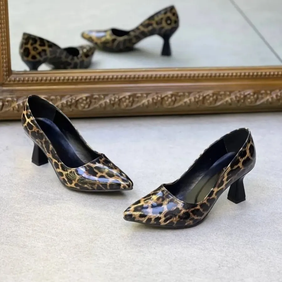 کفش مجلسی پلنگی