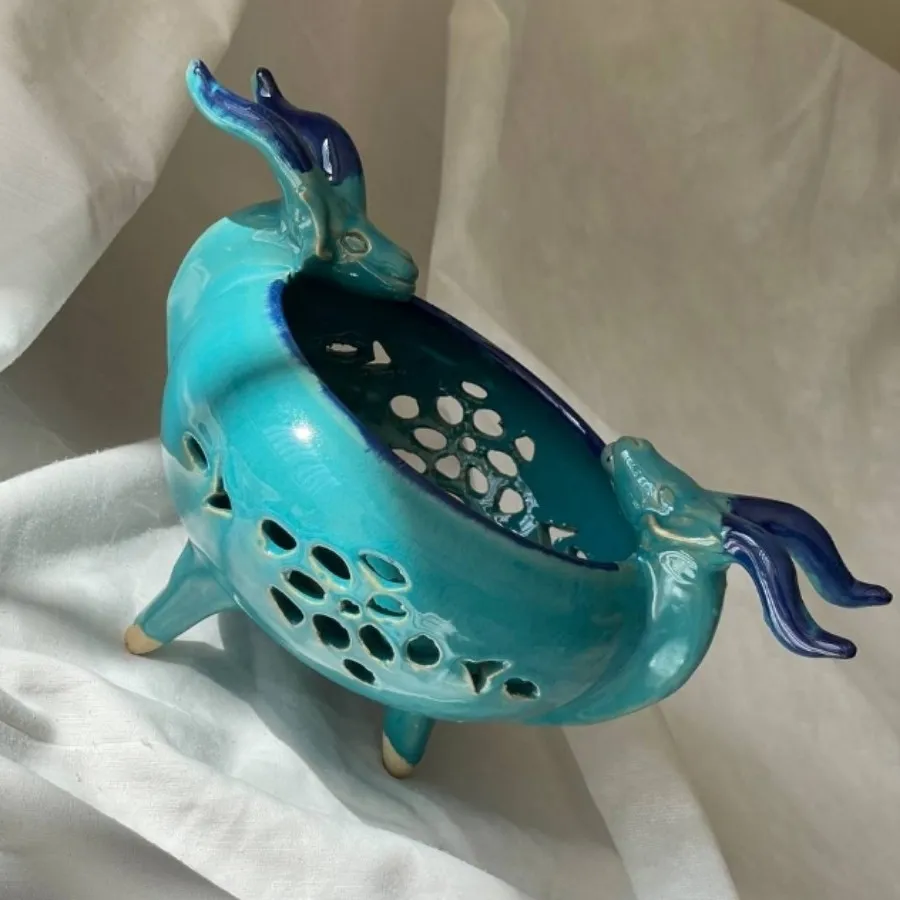 شکلات خوری گوزنی کار دست