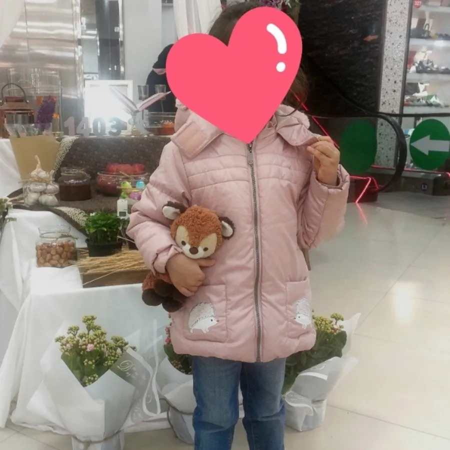 کاپشن گرم دخترانه