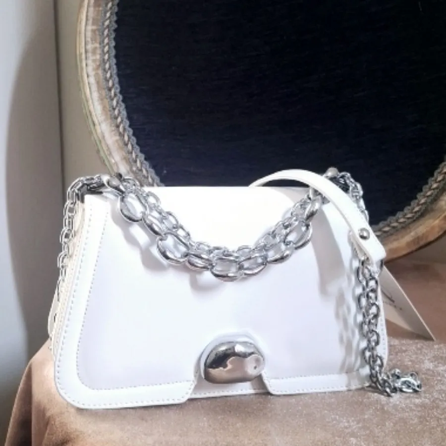 کیف سفید زنانه
