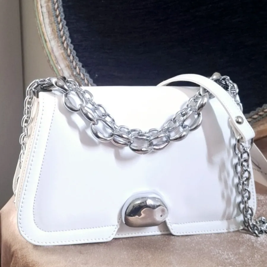 کیف سفید زنانه