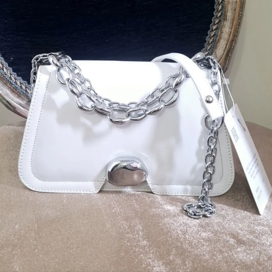 کیف سفید زنانه