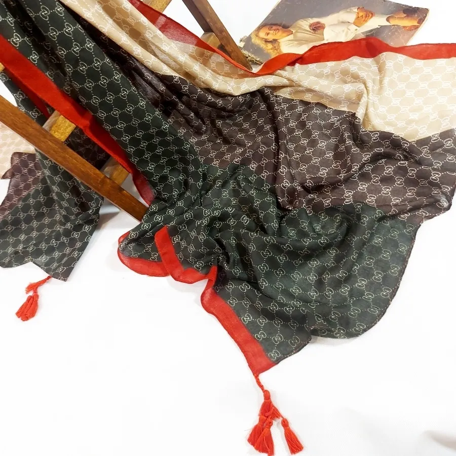 شال نخ پنبه گوچی