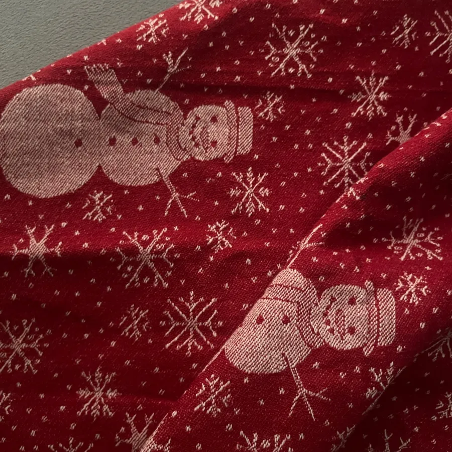 دستمال وینتیج آدم برفی