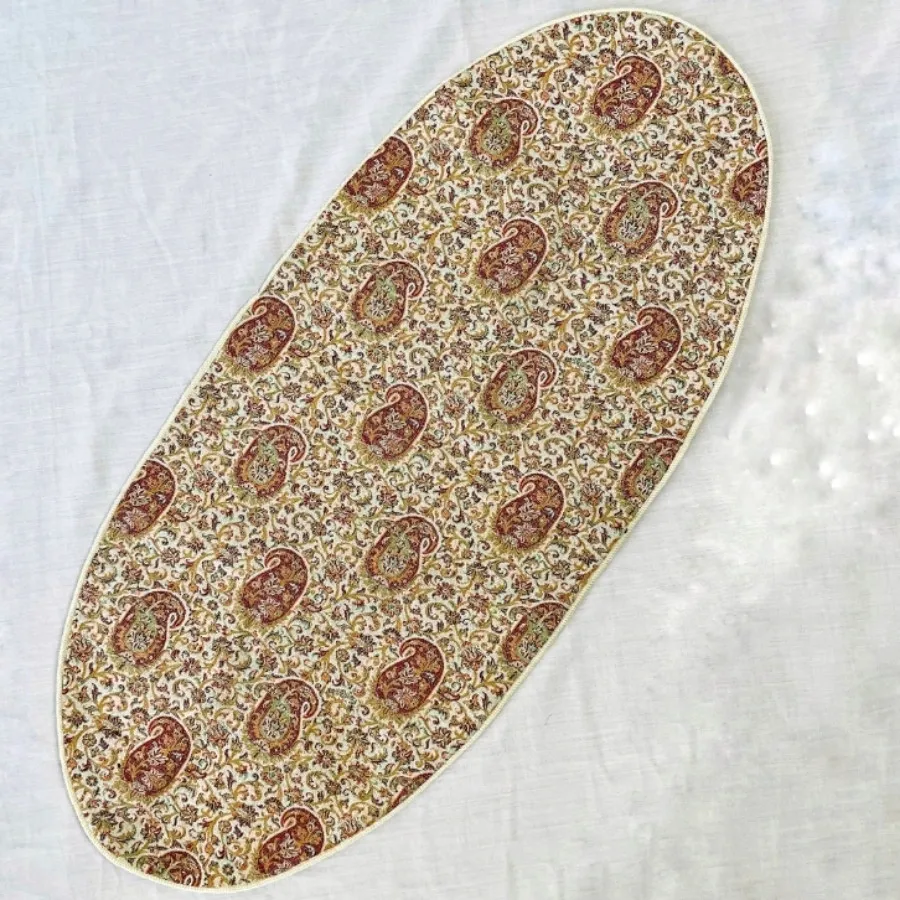 رومیزی ترمه بیضی خوشرنگ