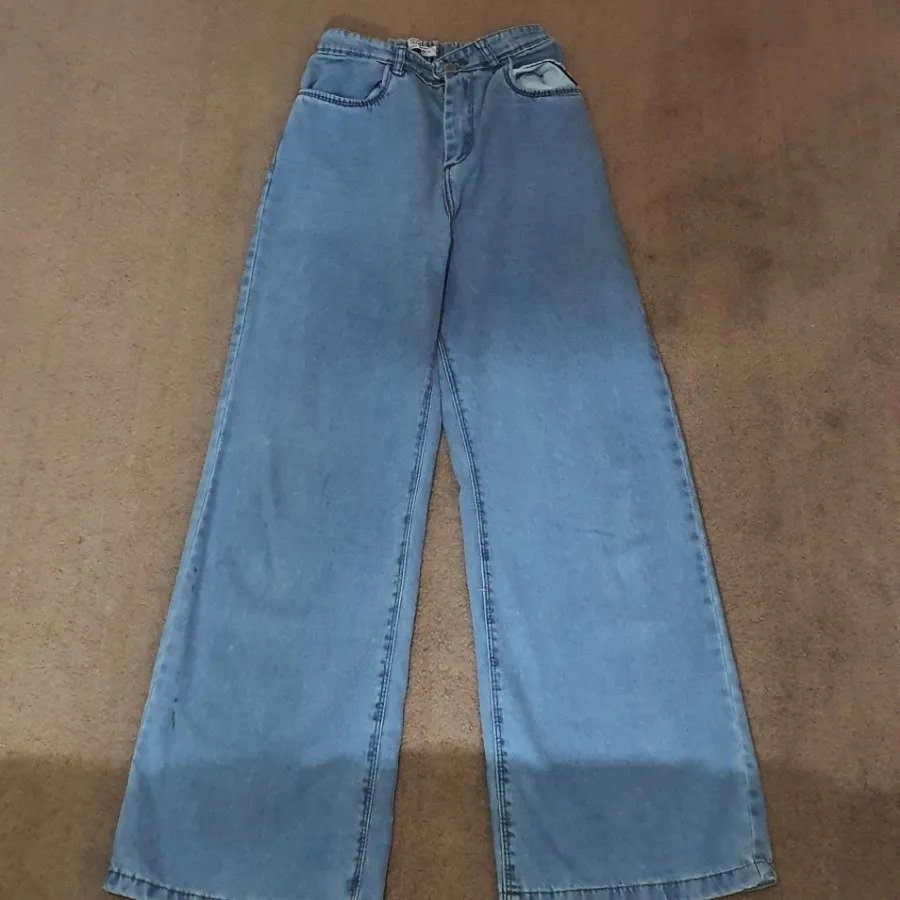 شلوار بگ جین ترک زنانه