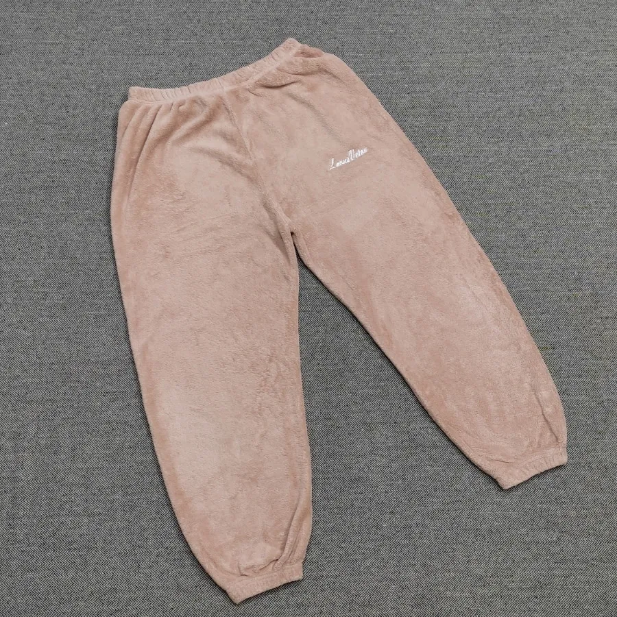 ست بلوز شلوار تدی گلبهی