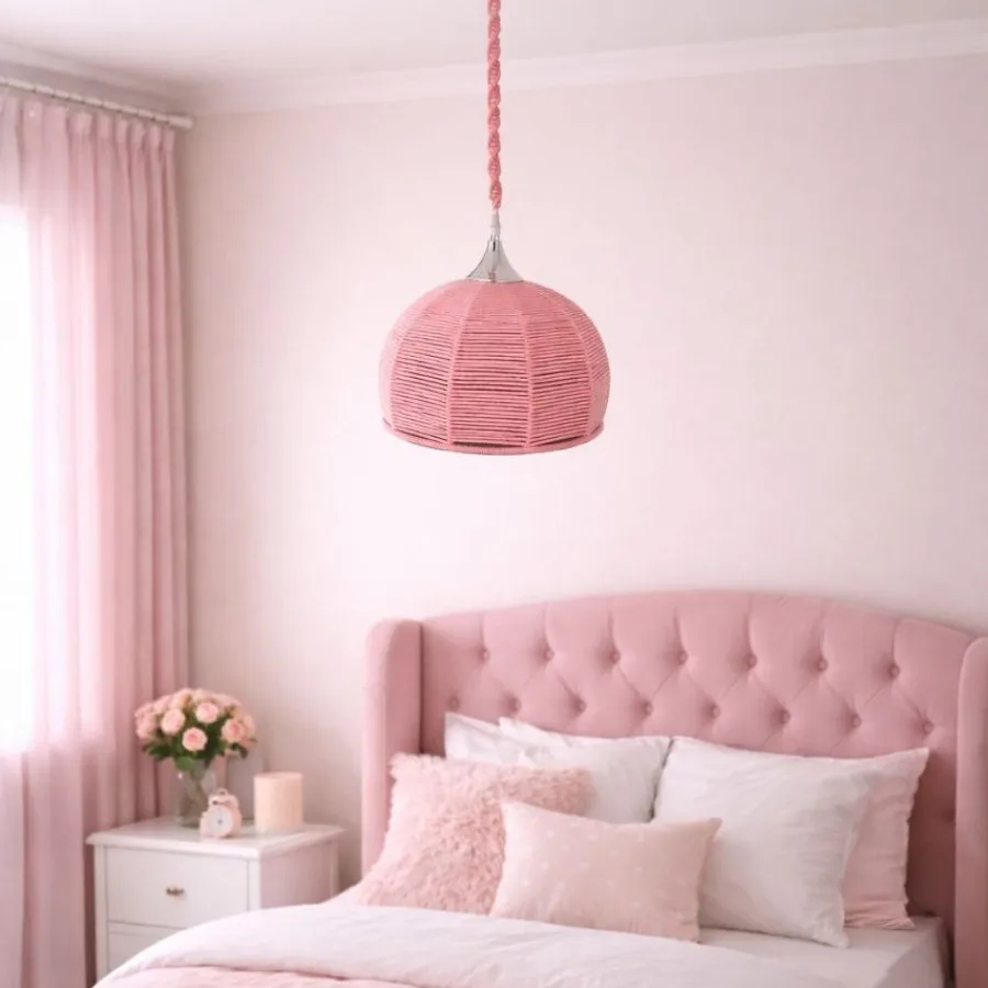 لوستر مکرومه