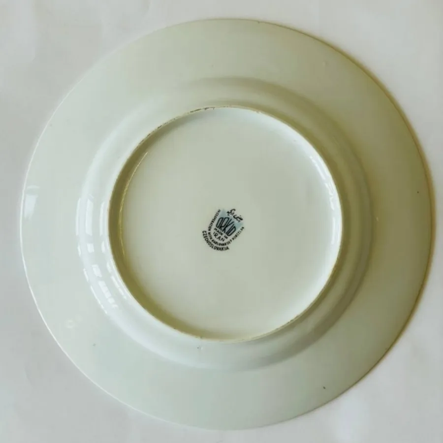 بشقاب طرح دنسی آنتیک