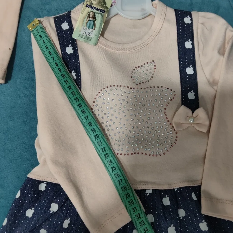 ست دو تکه بچگانه نخی