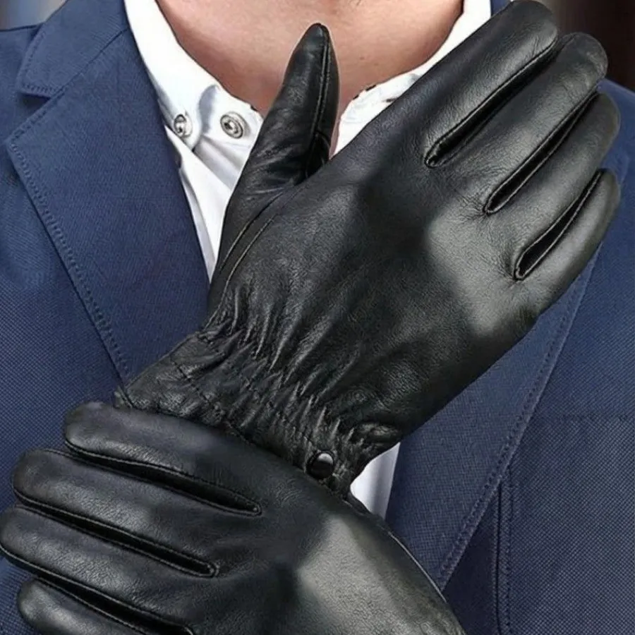 دستکش چرم مردانه