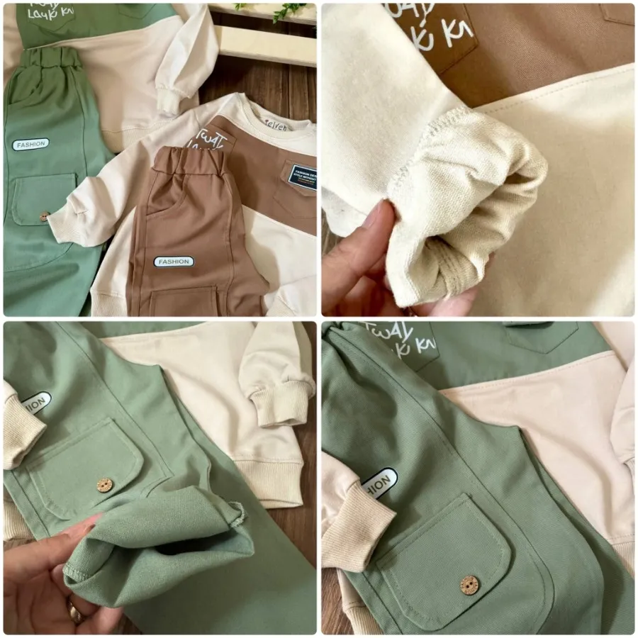 ست بلوز شلوار پسرانه