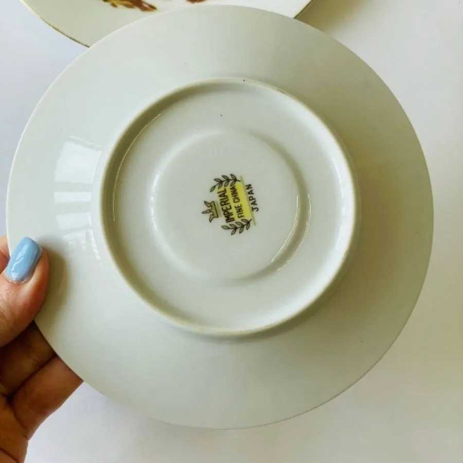 ست سه تایی بشقاب آنتیک