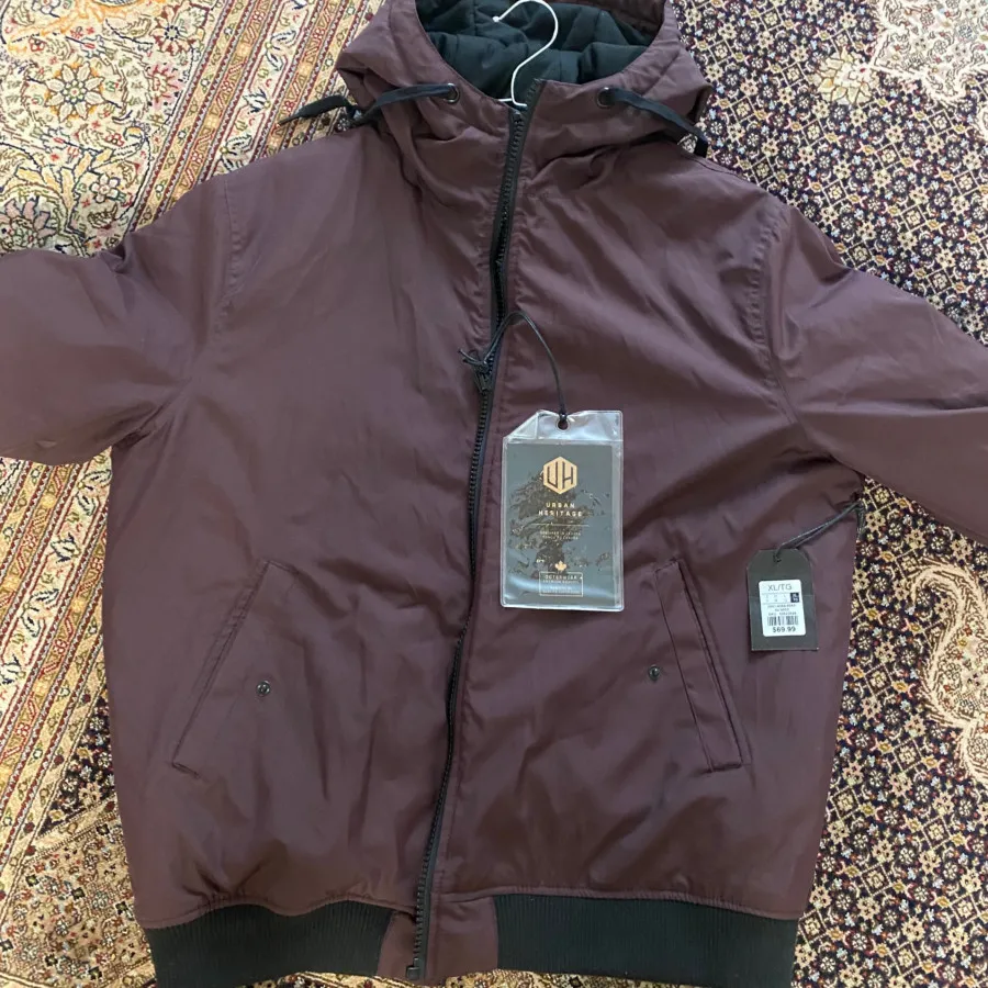 کاپشن کلاه دار اصل کانادا