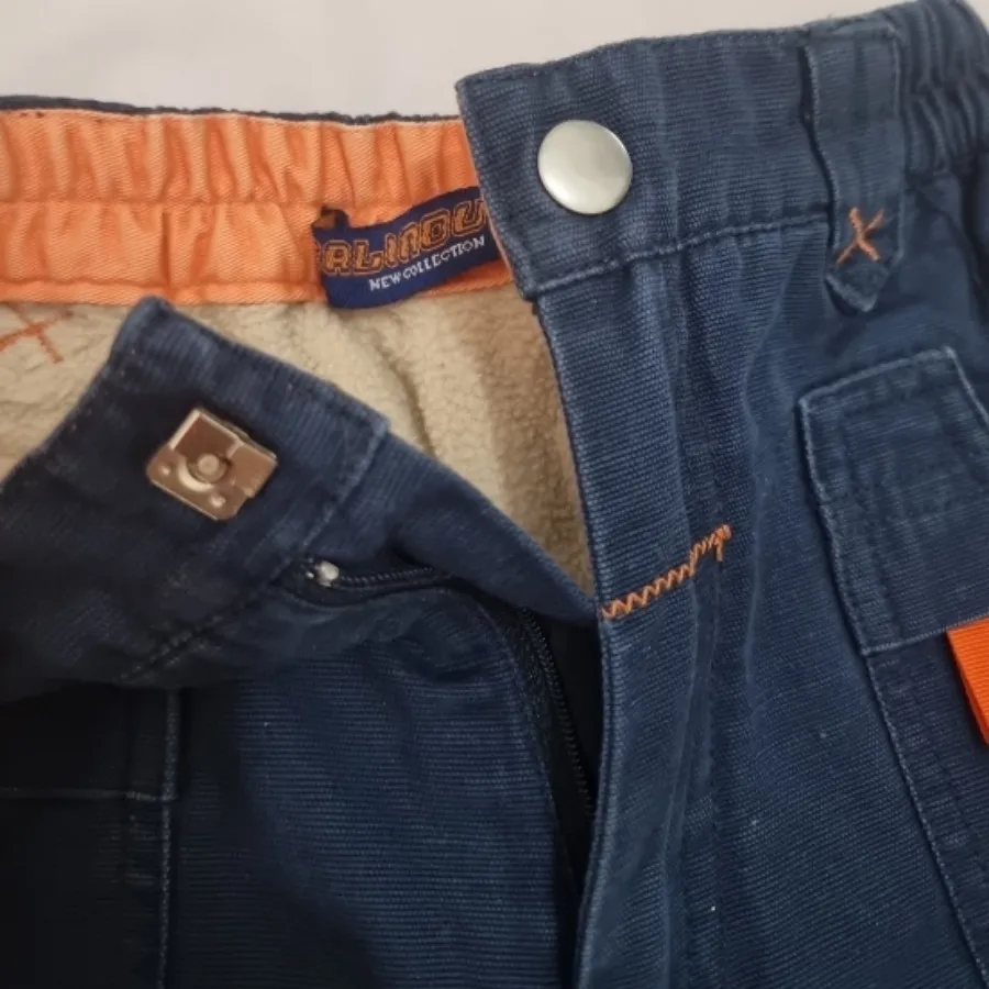 شلوار کتان جین بچگانه