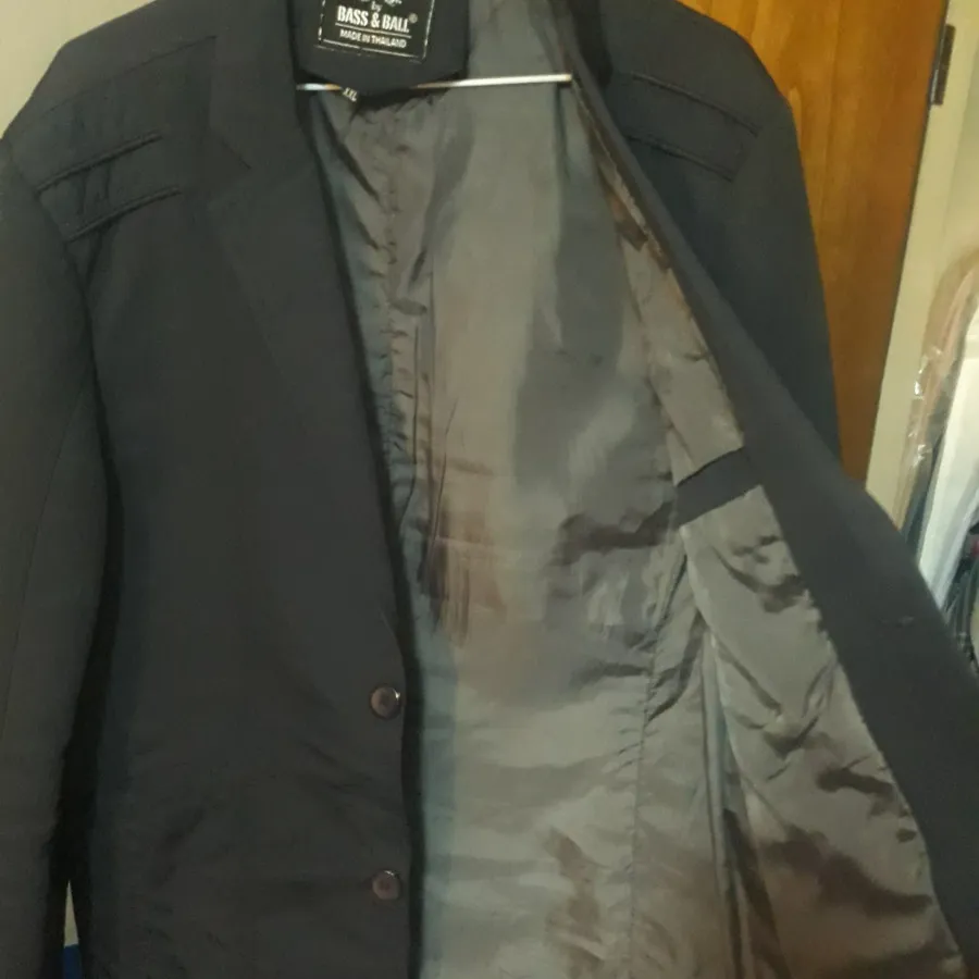 کت مردانه سرمه ای سایز XX