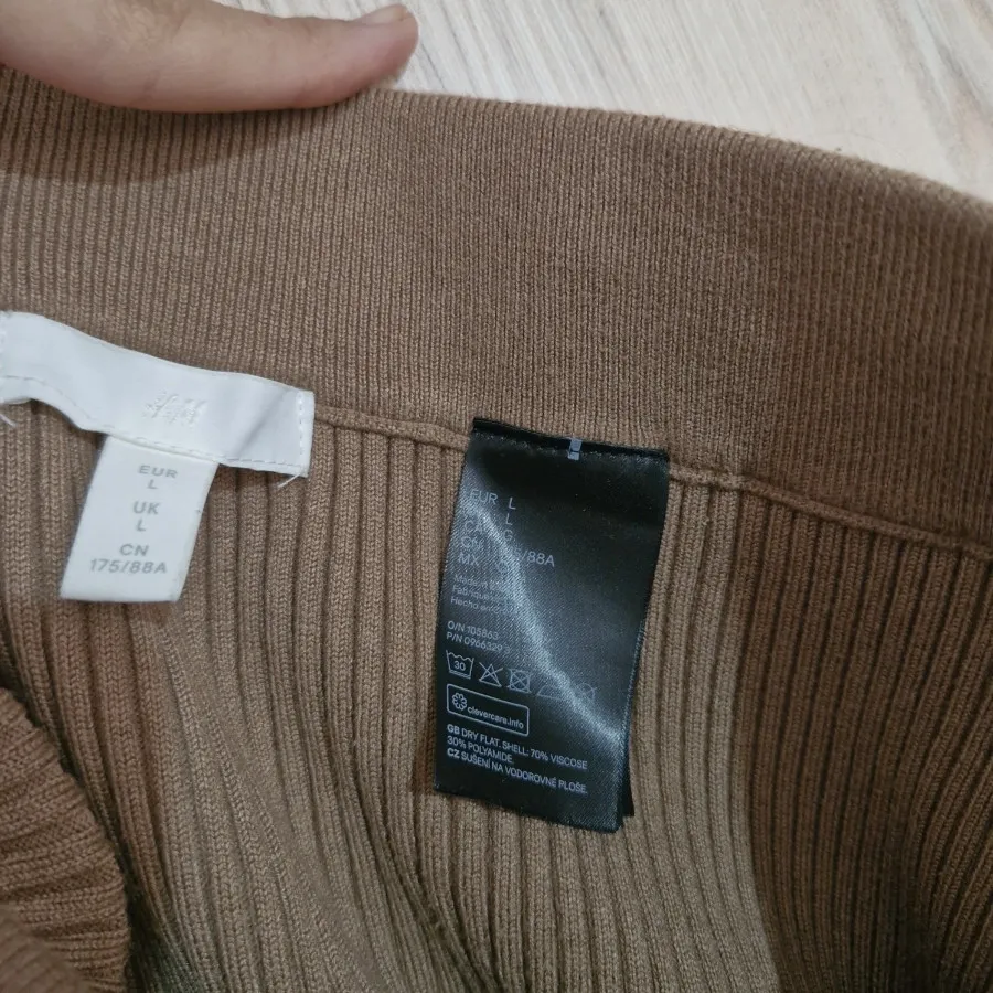 دامن بافت کبریتی برند H&M