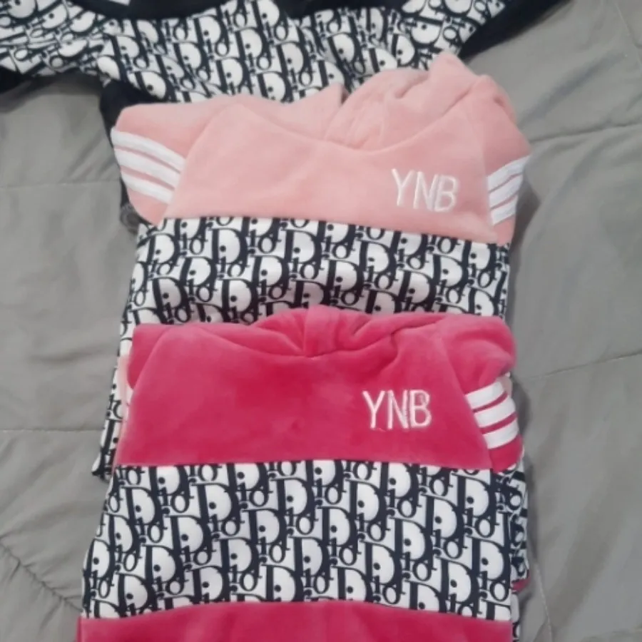 هودی شلوار مخمل داخل ببعی