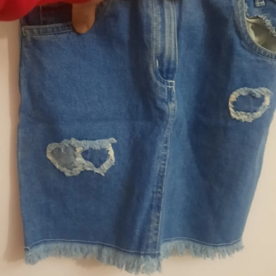 دامن جین بچگانه