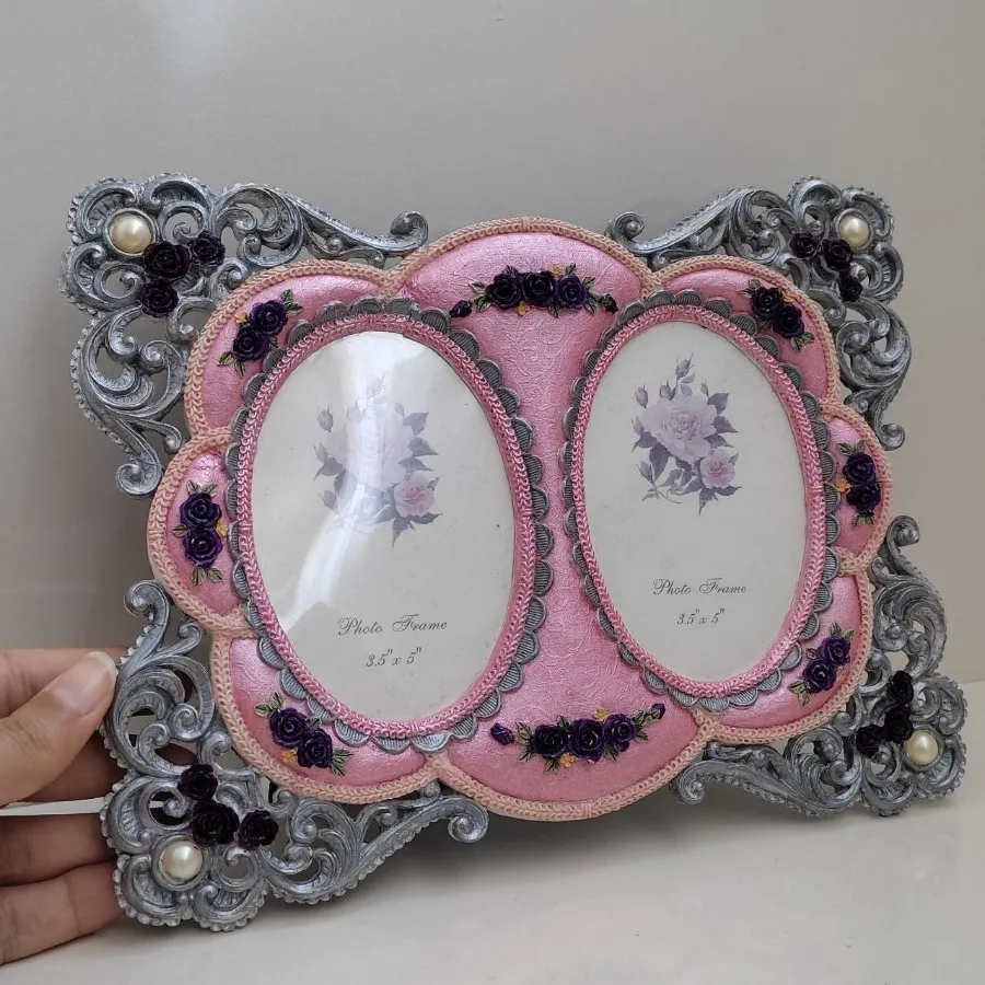 قاب عکس دو قلو پلی استر