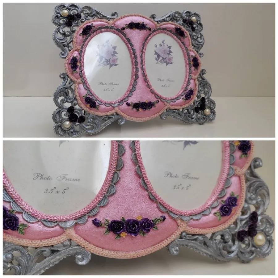 قاب عکس دو قلو پلی استر