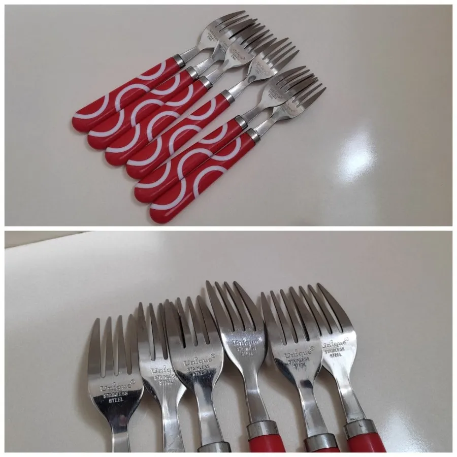 ست چنگال یونیک استیل