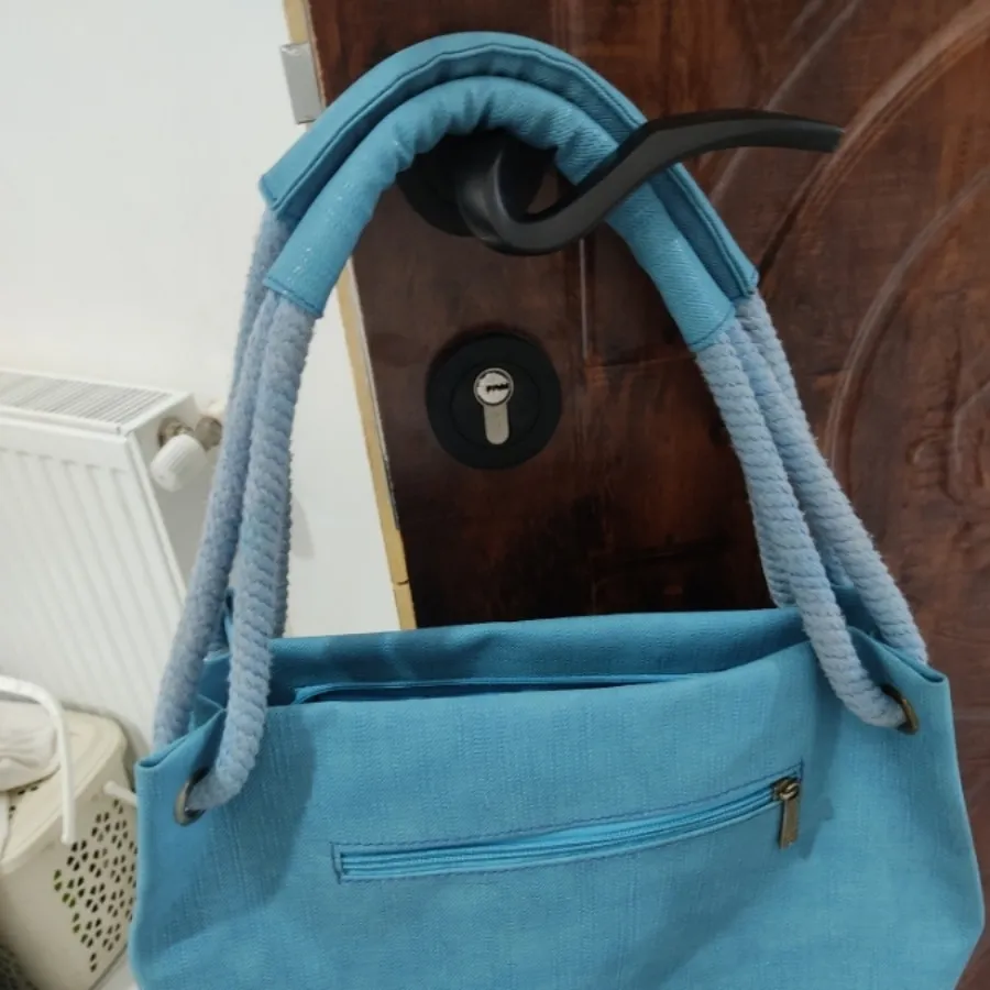 کیف شل آبی رنگ