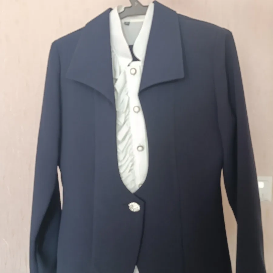 کت شلوار دخترانه سورمه ای