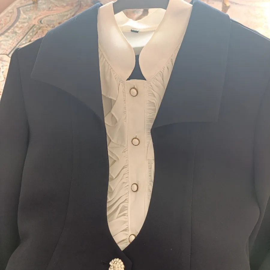 کت شلوار دخترانه سورمه ای