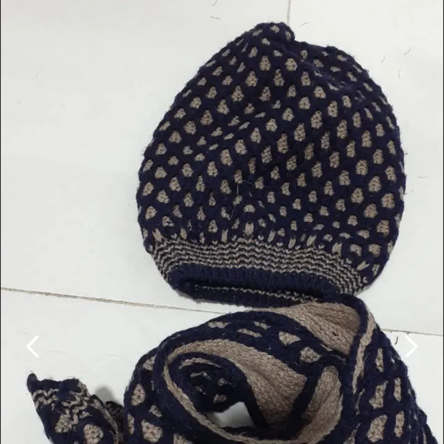 شال کلاه بافت