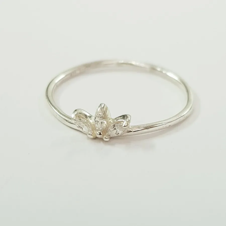 انگشتر نقره 925 نگین دار