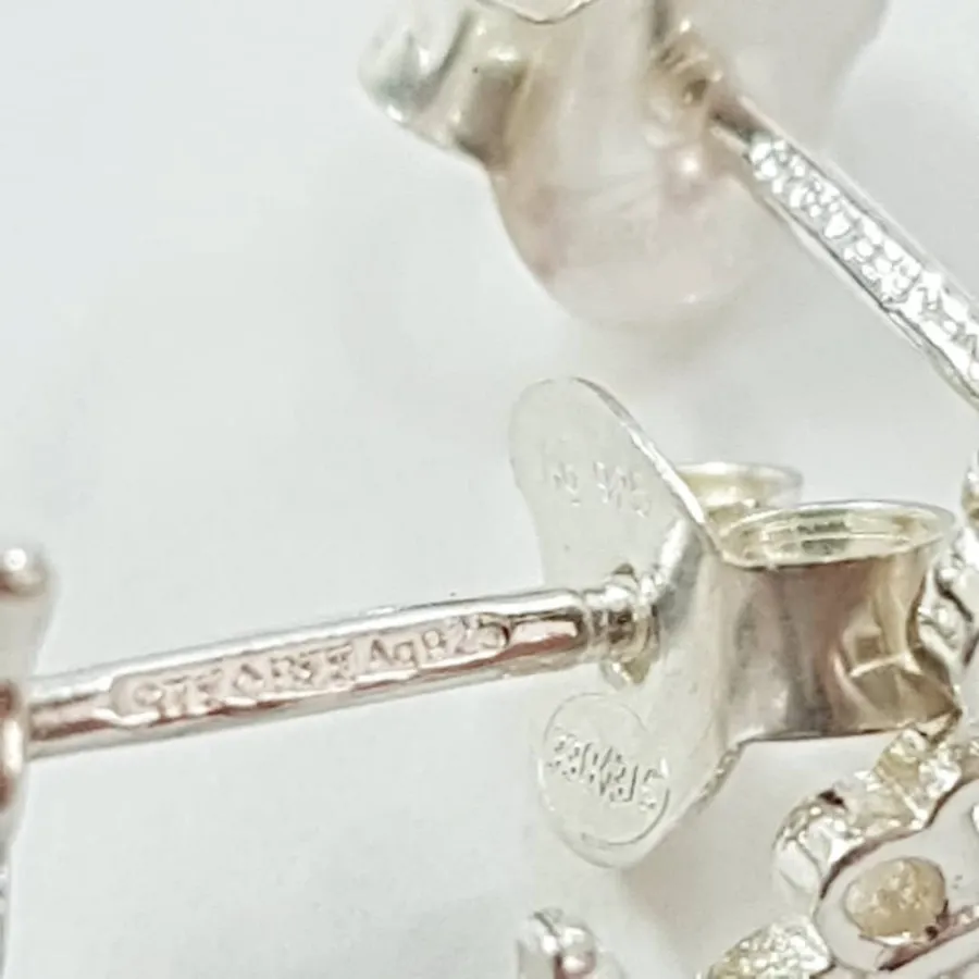 گوشواره نقره 925 پروانه