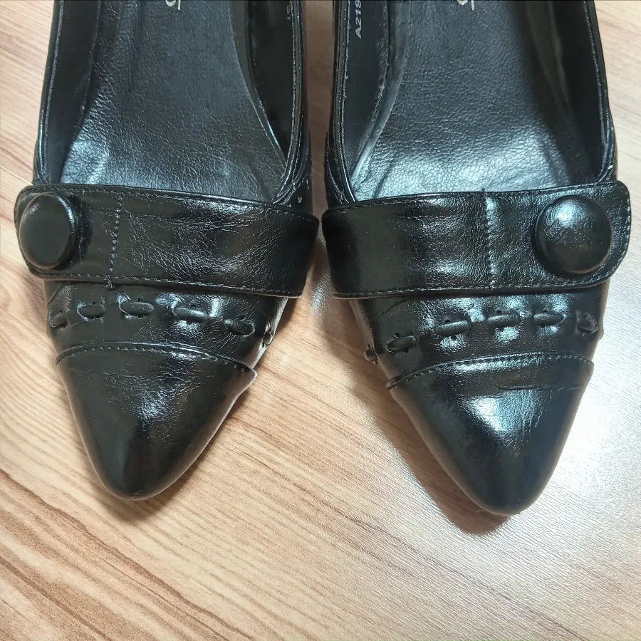 کفش مشکی پاشنه دار