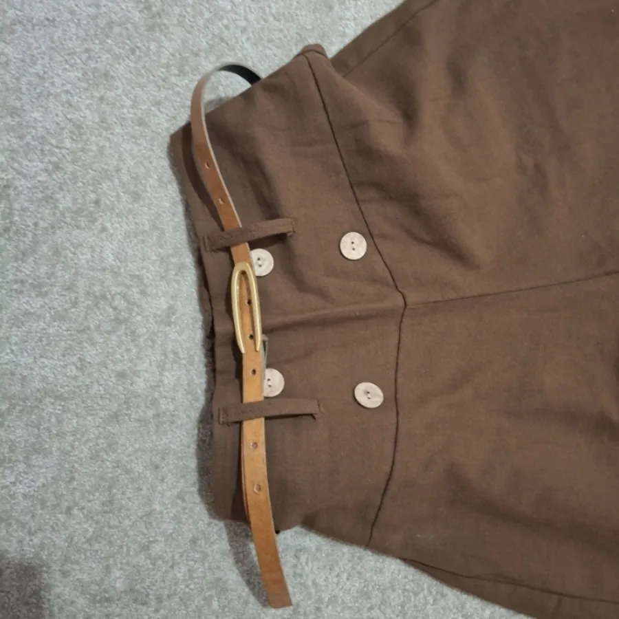 دامن شلواری لینن