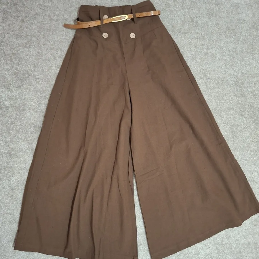 دامن شلواری لینن