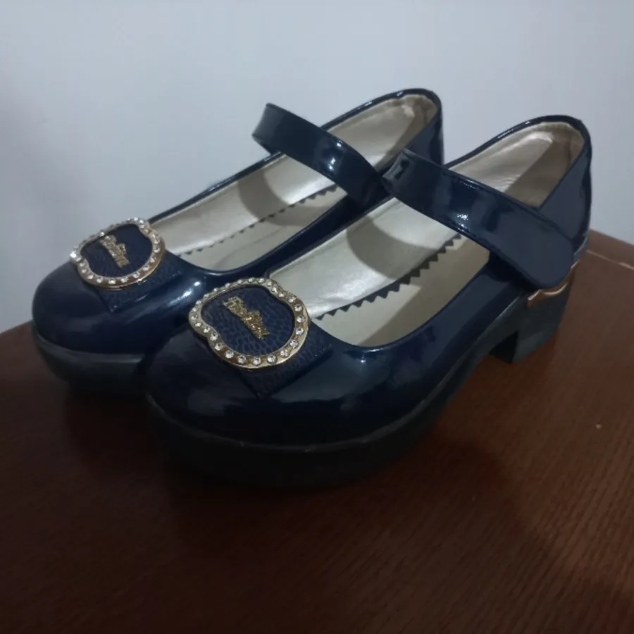 کفش ورنی سرمه ای