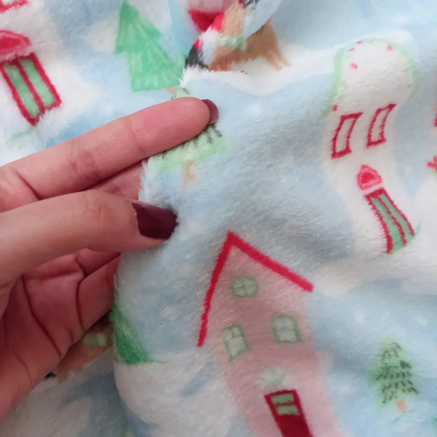 پتو کریسمسی/گوزن/ برفی