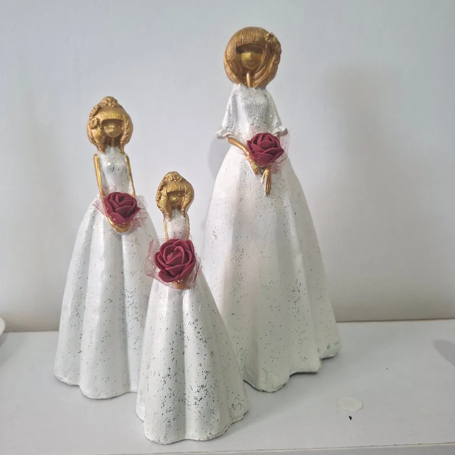 مجسمه 3 عددی عروس