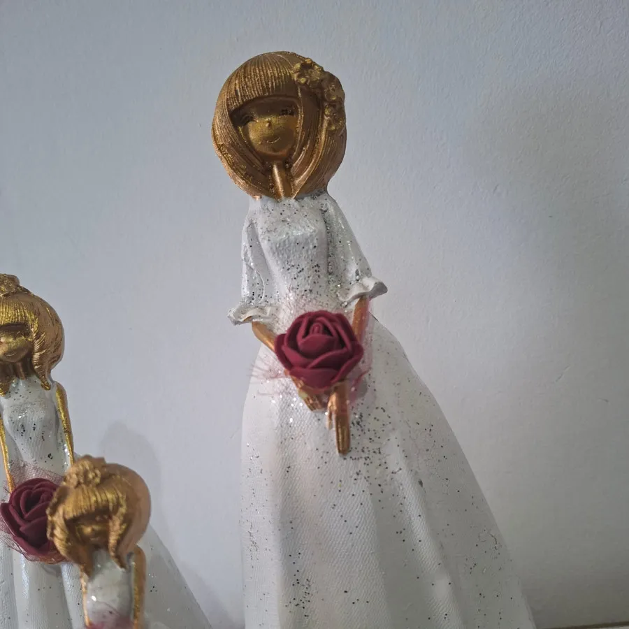 مجسمه 3 عددی عروس